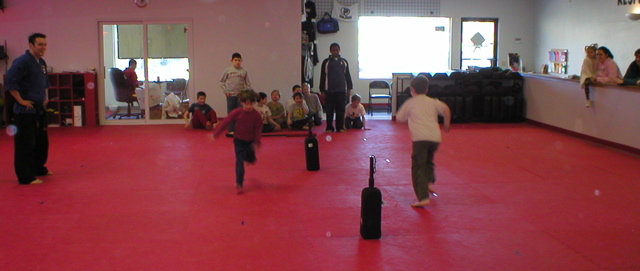 Eli runs with the big kids.JPG