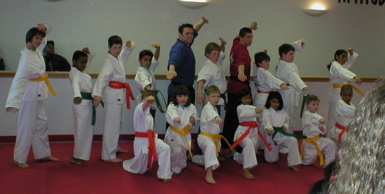 Showing off the new belts.JPG